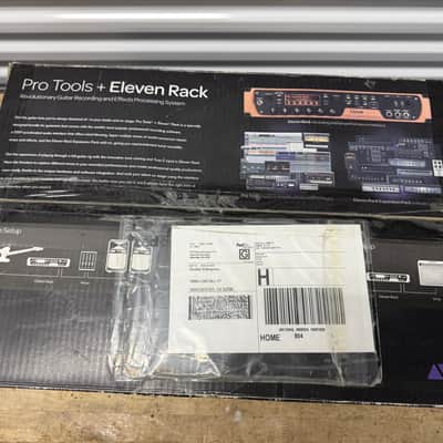 Avid Eleven Rack Guitar Multi-Effects Processor and Pro Tools Interface 2010 - 2017 - Orange image 4
