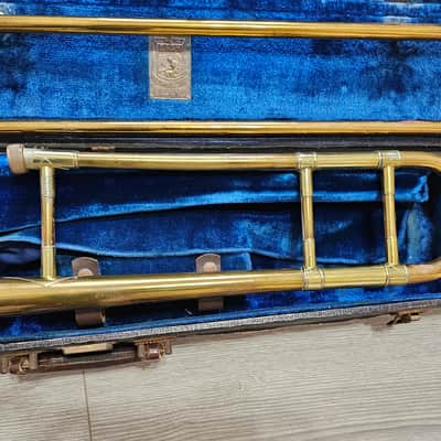 1952 Bach New York Stradivarius Model 12 Trombone w/ Photo of Factory Ledger image 5
