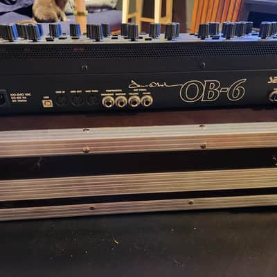 Sequential OB-6 Desktop 6-Voice Polyphonic Synthesizer 2018 - Present - Black with Wood Sides image 3