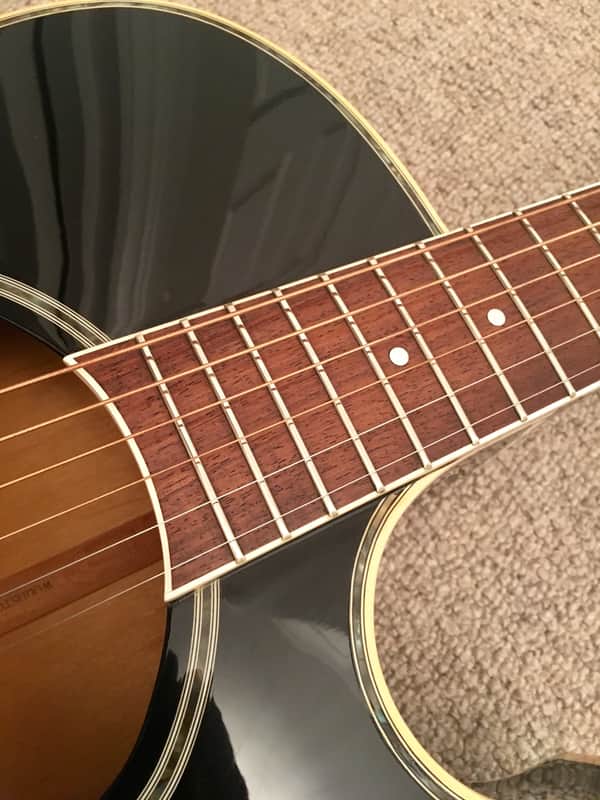 Washburn ea40 snb blk extrame サイン入り Washburn EA40 Late 80's Black | Reverb