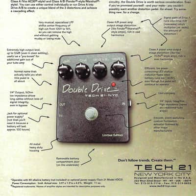 Tech 21 Double Drive Reissue image 7