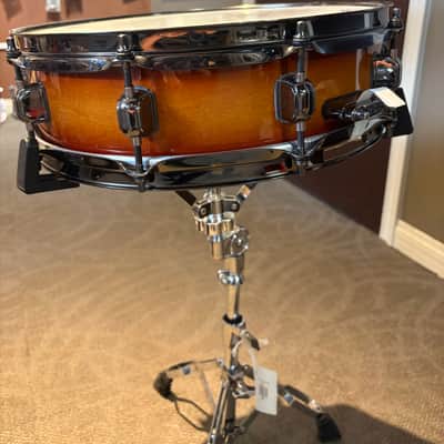 Tama Artwood Custom 14"x4" Snare Drum - Golden Sunset (Used) image 4
