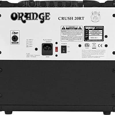 Orange Crush Series CRUSH20RTBK Black 20 Watt Guitar Amplifier w/ Built In Tuner image 3