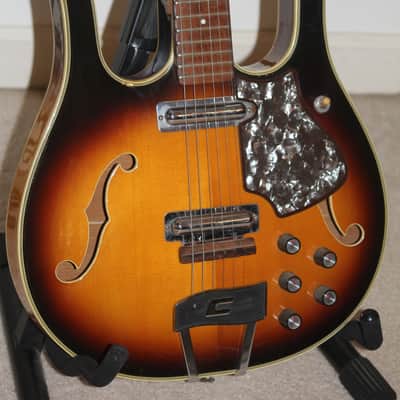1967 1968 Danelectro Coral Longhorn vintage electric guitar CRAZY RARE! EXC COND image 6