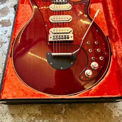 Greco Brian May BM-900 1978 - Wine red original vintage MIJ Japan fujigen image 4