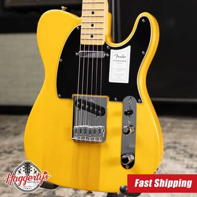 Fender Standard Telecaster Electric Guitar - Butterscotch Blonde image 1