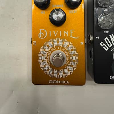 Gokko Divine Shimmering Reverb + Sonicbone Distortion Guitar Effect Pedal Lot image 2