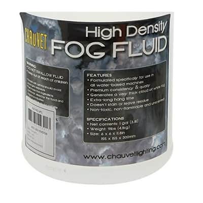 Chauvet DJ High-Density Fog Machine Fluid, High-Density Fluid (1-Gallon) image 4