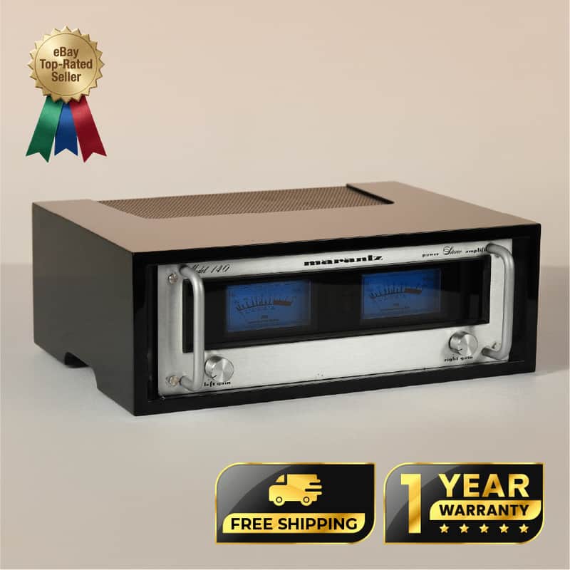 MARANTZ 140 Vintage Power Amplifier – Restored – Free WC – 1-Year Warranty image 1