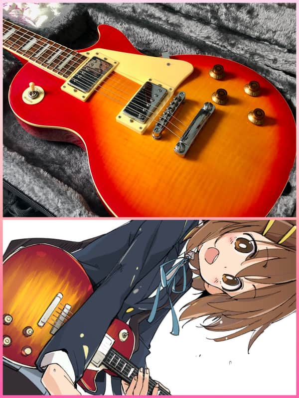 🍰yui kon guitar🍰平沢唯K-on! guitar Yui Hirasawa LesPaul standard