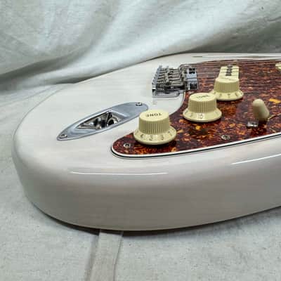 Fender USA Parts Stratocaster Guitar - Deep C shape American Professional II neck on American Professional Thinline Body - White Blonde / Fender neck image 15