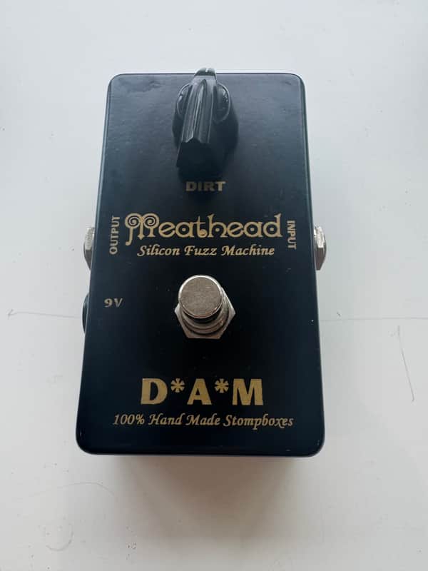 2008 D*A*M* Differential Audio Manifestationz DAM Meathead #238 (2008) – Signed by David Main “Dirt” – Rare Early Build Silicon Fuzz Machine image 1