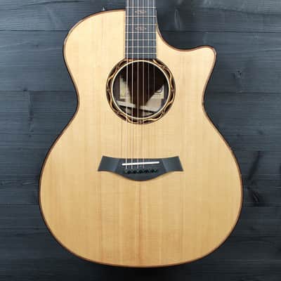Taylor Custom GA NAMM #B5039 Royal Katalox Ebony / Torrified Spruce Guitar image 1