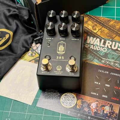 Walrus Audio 385 Overdrive MKII 2023 - Present - Black image 2