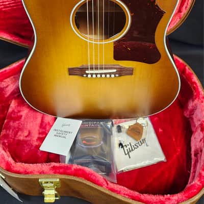 Gibson J-45 50s Faded Round Shoulder Acoustic Electric Guitar W/Case image 3