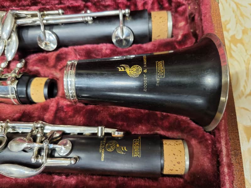 Boosey & Hawkes Edgeware Clarinet, Completely Overhauled with original M.P., Ligature & Cap image 1
