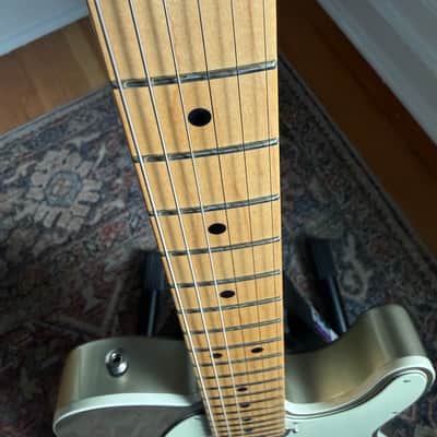 Fender American Elite Telecaster with Maple Fretboard Champagne image 4