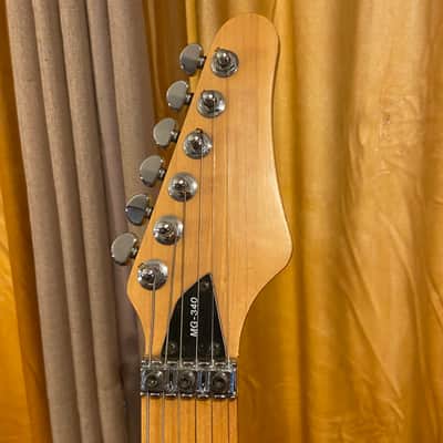 1990s Washburn MG-340 Mercury II Series Super Strat w/Floyd Rose Tremolo ~ Grover Jackson Designed ~ Black image 5