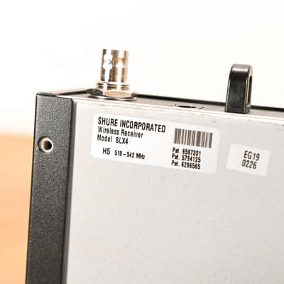 Shure SLX14-H5 Wireless Bodypack System - 518-542 MHz (NO POWER SUPPLY) CG01Y31 image 8