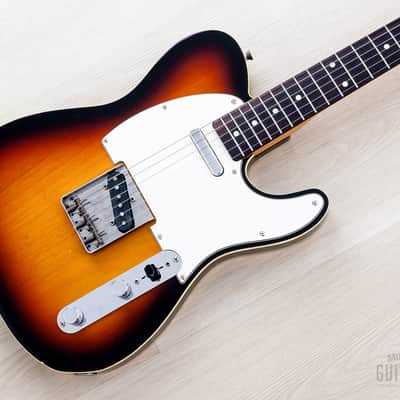 1990 Fender Telecaster Custom '62 Vintage Reissue TL62B-650 Sunburst w/ Case, Japan MIJ Fujigen imagen 1