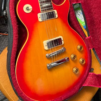 Vintage Gibson Les Paul Deluxe 1979 - Cherry Sunburst image 12