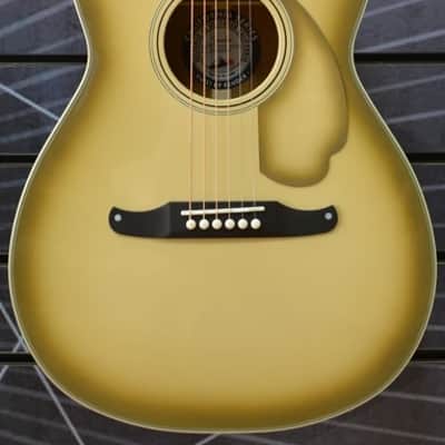 Fender Limited Edition California Vintage Malibu Antigua Electro Acoustic Guitar & Hard Case image 6