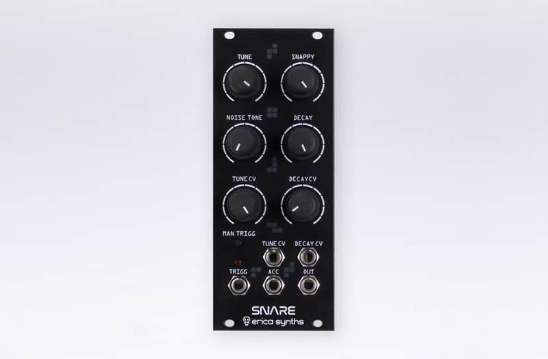 ERICA SYNTHS SNARE DRUM BLACK : BRAND NEW :  [DETROIT MODULAR] image 1
