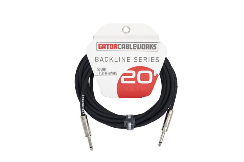 Gator Cableworks  GCWB-INS-20 20' Instrument Cable image 1
