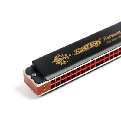 24holes Professional Harmonica for Harmonica Lover Key of A image 3