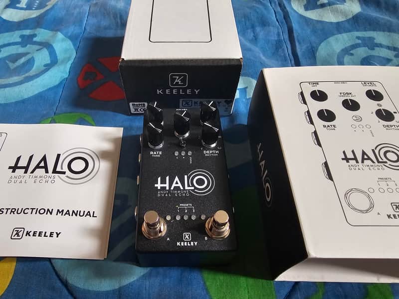 MINT! Keeley Halo Andy Timmons Signature Dual Echo Delay Pedal AS NEW!!! image 1