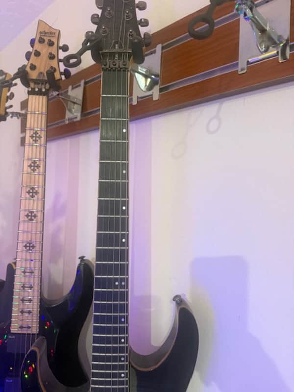 Schecter Banshee-6 FR Active LH - Trans Black image 1
