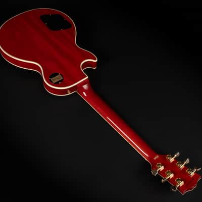 2013 Gibson Custom Shop Les Paul Custom - Heritage Cherry Sunburst | USA Long Neck Tenon 490R / 498T Humbucker Pickups 4.4kg | CoA OHSC image 14