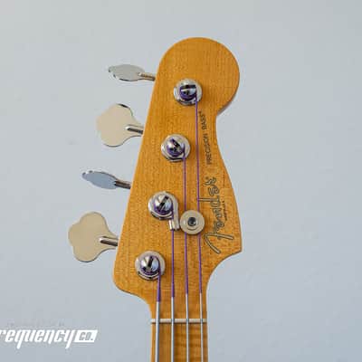 Fender Select Precision Bass in a Two Tone Sunburst wit a Flamed Maple Top and Fretboard - 2012 image 8