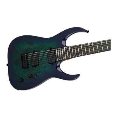 Jackson Pro Series Signature Misha Mansoor Juggernaut HT7P 7-String Electric Guitar with Ebony Fingerboard (Chlorine Burst) image 4