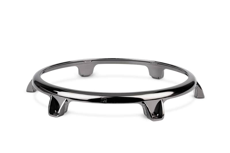 LP TT Conga Rim Black Nickel, 11-3/4" image 1
