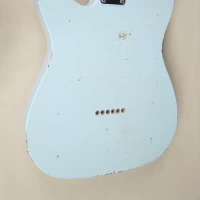 Fender Masterbuilt Jason Smith Relic Telecaster Sonic Blue image 4