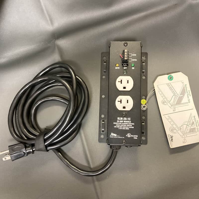 (USED-C) Middle Atlantic RLM-20-1C Amp Module image 1