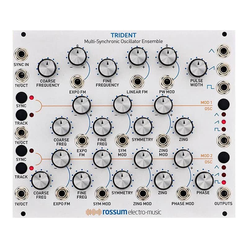 Rossum Electro-Music Trident Eurorack Analogue Oscillator Module image 1