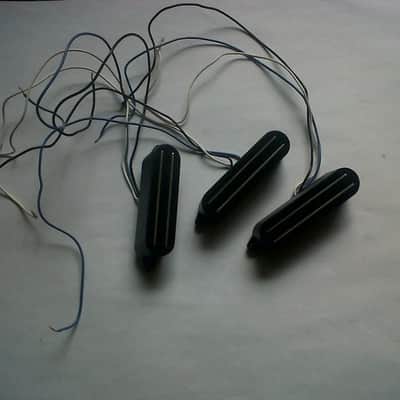 Wilde by Bill Lawrence L-45S Stratocaster Pickup Set Black | Reverb