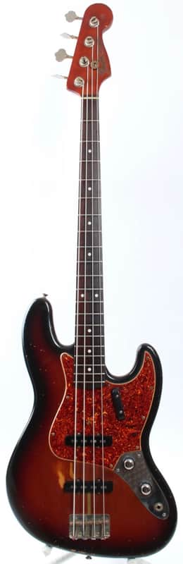 1989 Fender Jazz Bass American Vintage '62 Reissue sunburst | Reverb