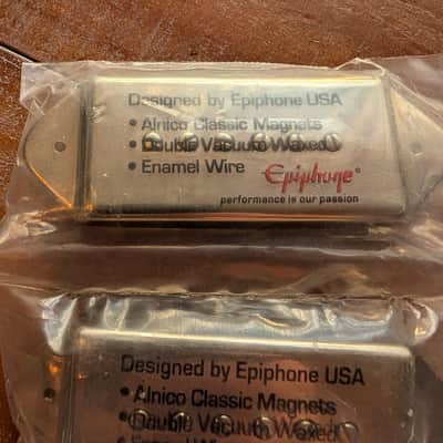 Epiphone BHC P90 Chrome Covered Pickups Un-Opened Package Never Used image 2