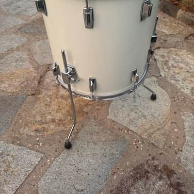 Tama Superstar 80's WHITE 16x16" Floor Tom Drum image 10