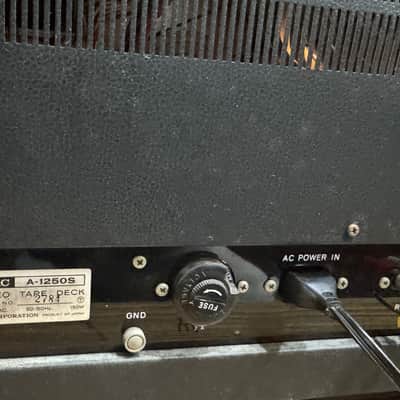 TEAC A-1250S Reel to Reel Tape Recorder – Serviced – Good Condition – AS IS image 9