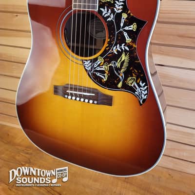 Gibson Hummingbird Standard Rosewood with Gibson Hard Case - LR Baggs VTC, Rosewood Burst image 3