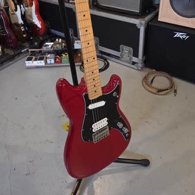 Fender Player Duo-Sonic HS 2020 - Crimson Red Transparent image 1