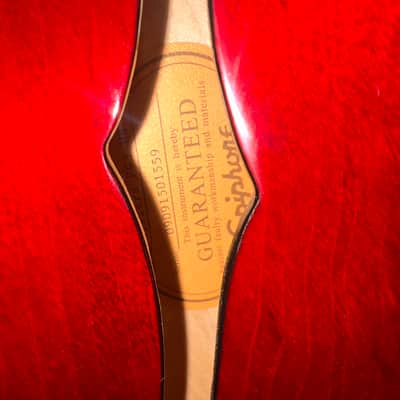 Epiphone Riviera Custom P93 2011 - Metallic Gold image 4