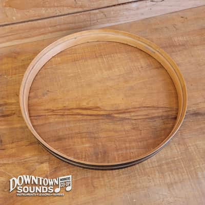 1998 Ayotte x Keplinger 5.5" x 14" Stainless Steel Snare - Pearl Super Hoops, OG Wood Hoops + Lug Fittings image 16