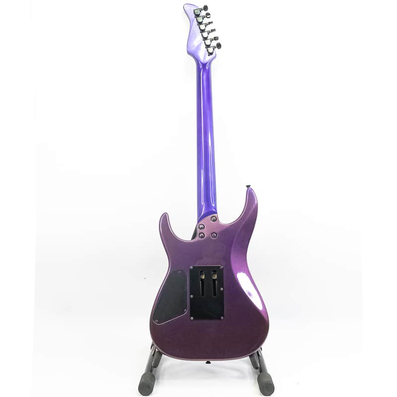 Fernandes FR-55 Revolver MIJ Electric Guitar Metallic Purple Floyd