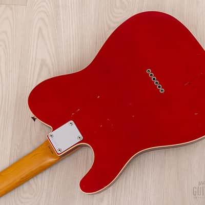 1989 Fender Telecaster Custom ‘62 Vintage Reissue TL62B-650 Candy Apple Red A-serial, Japan MIJ Fujigen image 15