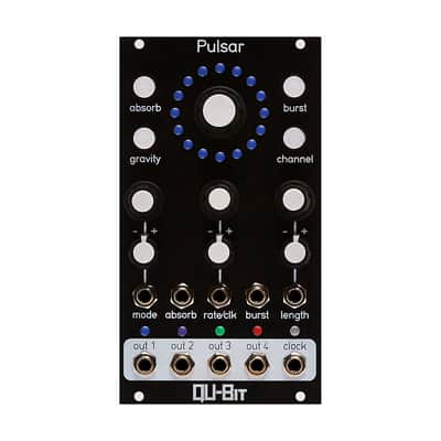 Qu-Bit Electronix Pulsar Eurorack Burst Generator Module (Black) image 7